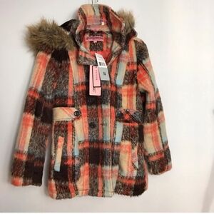 Urban Republic Girls’ Plaid Winter Coat